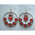 Fashion jewelry oversized earrings with stone for carnival Jewelry